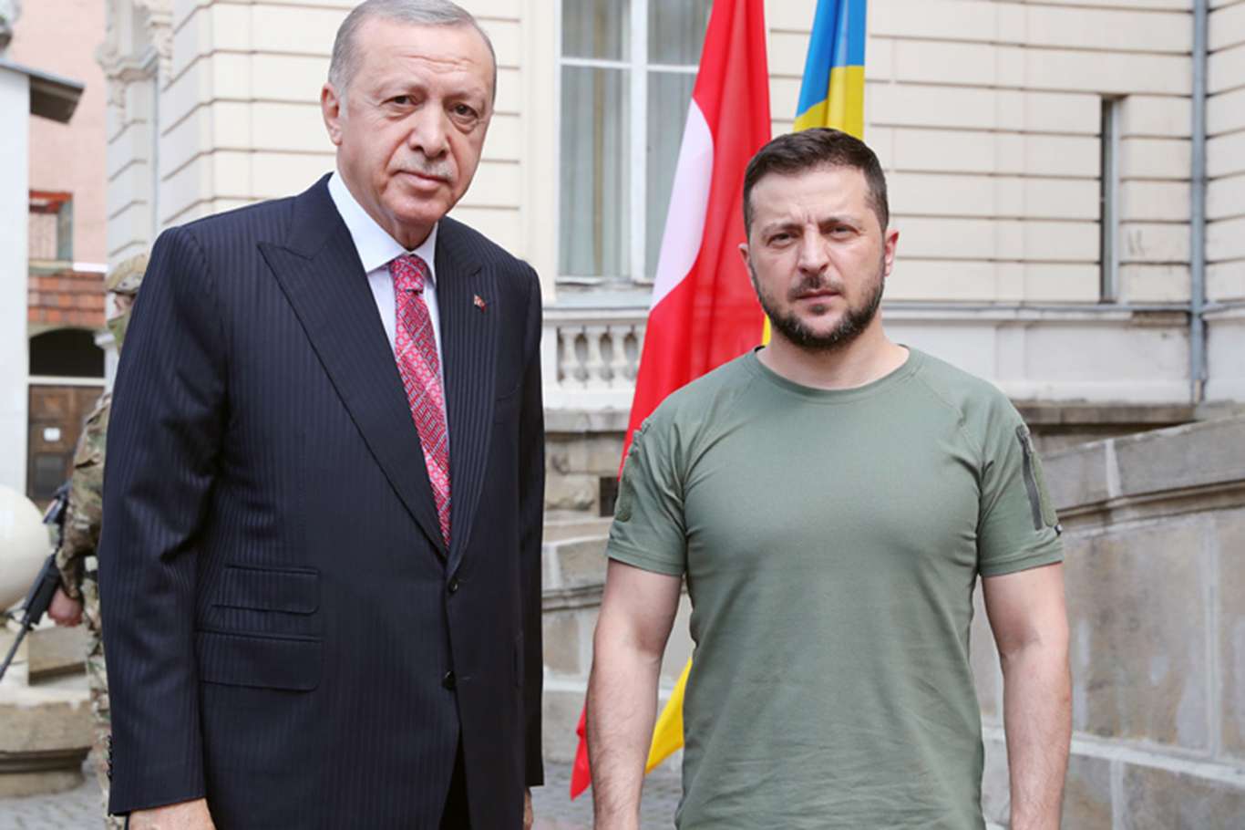 Cumhurbaşkanı Erdoğan, Zelenskiy ile görüştü Cumhurbaşkanı Erdoğan, Zelenskiy ile görüştü